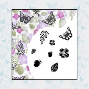 Majestix Clear Stamps Apple Blossom MAAP-01