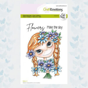 CraftEmotions Clear Stempel Kate 3 - Carla Creaties 130501/1530