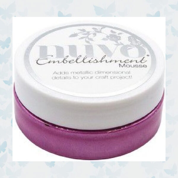 Nuvo Embellishment mousse - Triple Berry 830N