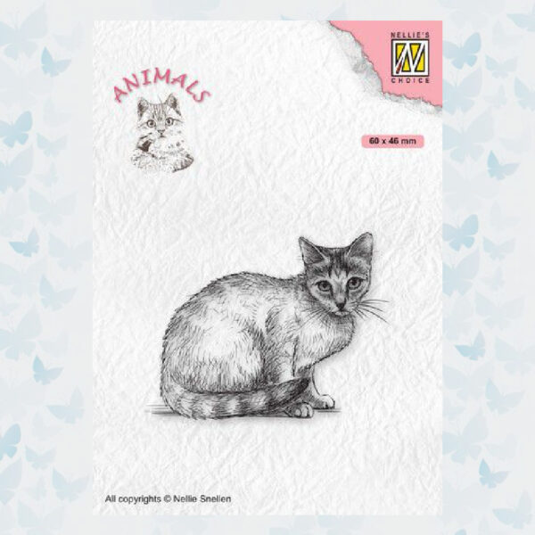 Nellies Choice Clearstempel - Kat ANI023