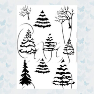 Card-io Clear Stempels Winter Woods CCSTWIN-06