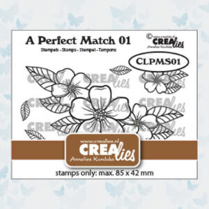 Crealies a perfect match stamps Bloemen boeket A CLPMS01