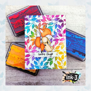 InkOn3 Clear Stempel Set Fox & Bunny Hugs