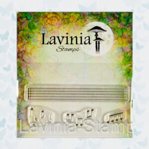 Lavinia Clear Stamp Musical Notes Small LAV737