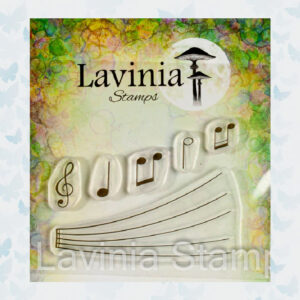 Lavinia Clear Stamp Musical Notes Large LAV738