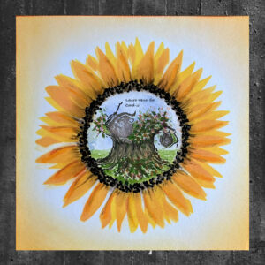 MajeMask Stencil Sunflower STSU-02
