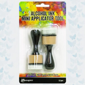 Ranger Alcohol Ink Mini Applicator Tool (2pc/10 Felts) TAC62158 Tim Holtz