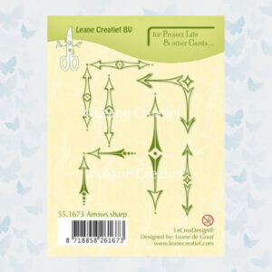 LeCrea - Project Life & Cards clear stamp Arrows sharp 55.1673