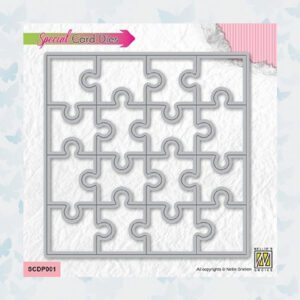 Nellies Choice Special Card Dies - Puzzle Cards SCDP001