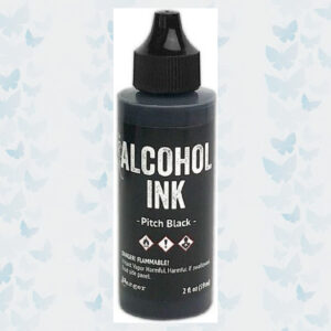 Ranger Alcohol Ink 59 ml - Pitch Black TAG76230 Tim Holtz