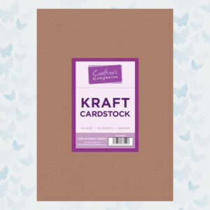 Crafter's Companion Kraft Cardstock 50xA4 (CC-KRAFT)