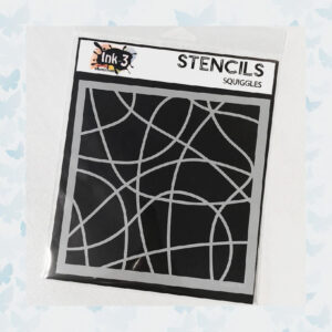 InkOn3 Stencil - Squiggles