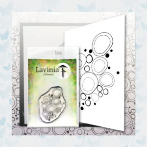 Lavinia Clear Stamp Blue Orbs LAV583