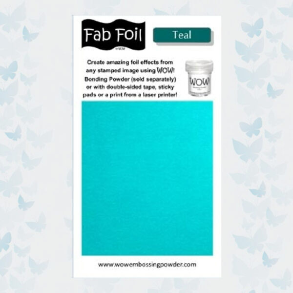 Wow! Fab Foil Teal W216-BLG30
