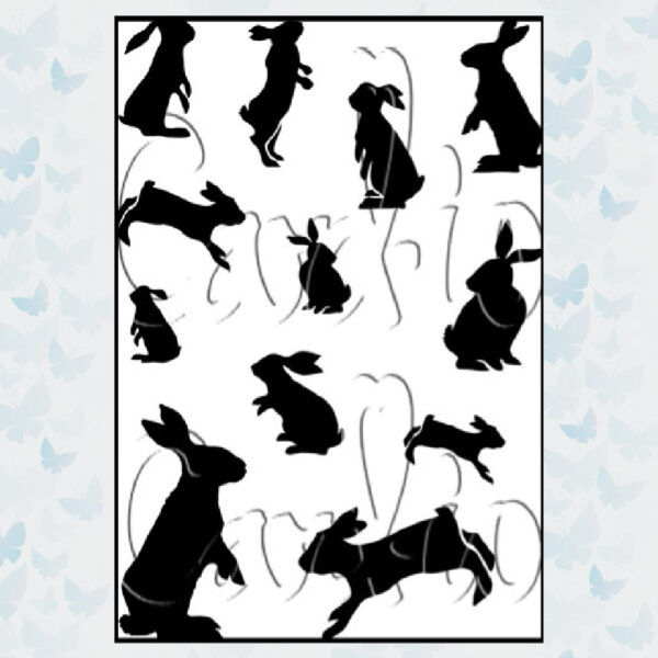 Card-io Clear Stempel Cottontail Capers CCSTCOT-01