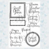 Card-io Clear Stamps Festive Frames