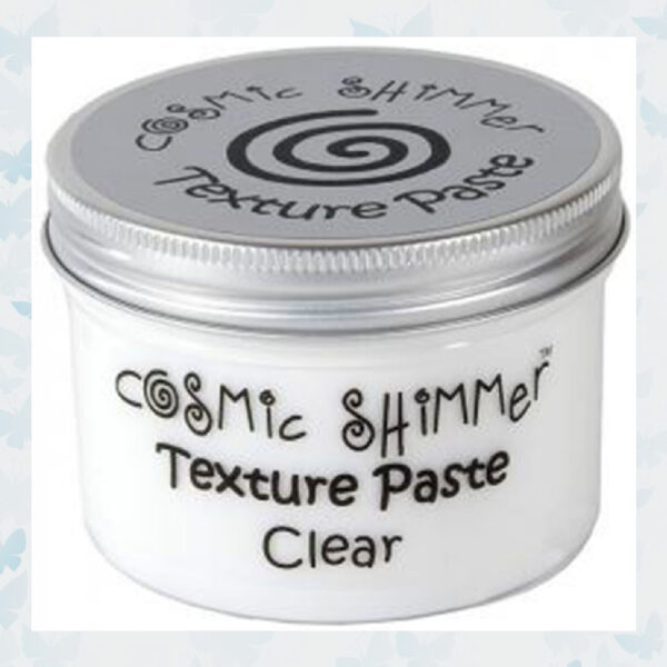 Cosmic Shimmer Texture Paste Clear 150ml (CSPASTCLEAR)