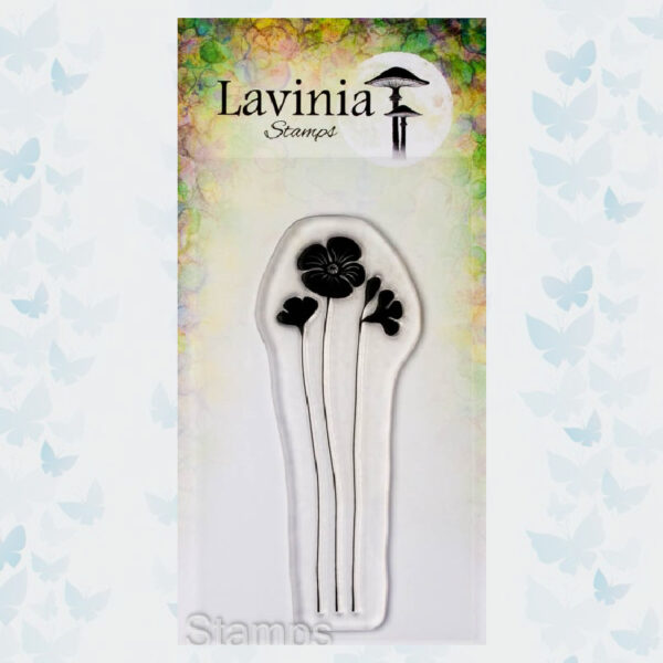 Lavinia Clear Stamp - Garden Poppy LAV689