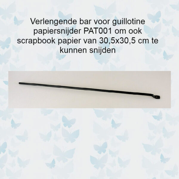 PATB001 Verlengende bar voor Guillotine Papiersnijder