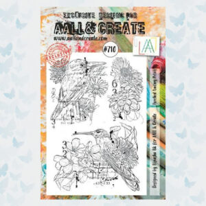 AALL & Create Stamp Perched among Petals AALL-TP-710