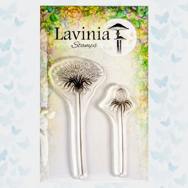 Lavinia Clear Stamp Open Dandelion LAV745