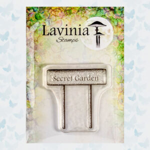 Lavinia Clear Stamp Secret Garden Sign LAV746