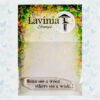 Lavinia Clear Stamp Some See a Weed LAV751