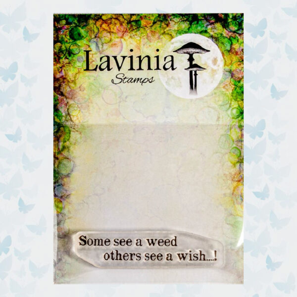 Lavinia Clear Stamp Some See a Weed LAV751