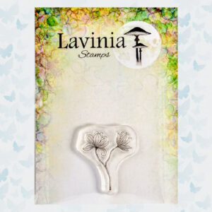 Lavinia Clear Stamp Small Lily Flourish LAV755