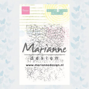 Marianne Design Clear Stamps Texture Stamps - Crackles MM1628
