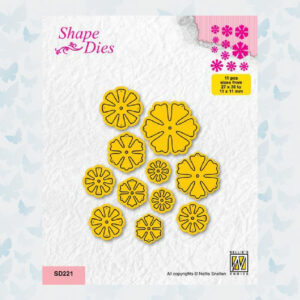 Nellies Choice Shape Die - Set Kleine Bloemen SD221