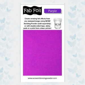 Wow! Fab Foil Purple W216-PRP90