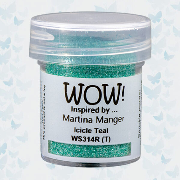 WoW Embossing Glitters Icicle Teal WS314R