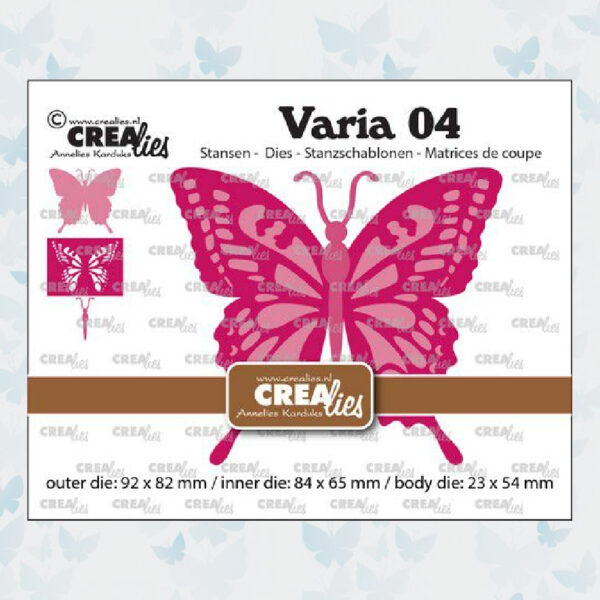 Crealies Varia 04 Zwaluwstaart Vlinder CLVaria04
