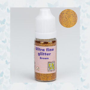 Nellie's Choice Glitter Poeder Brown GLIT011