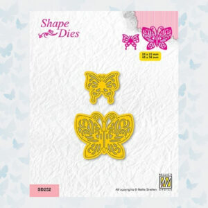 Nellies Choice Shape Die - Butterflies-2 SD252