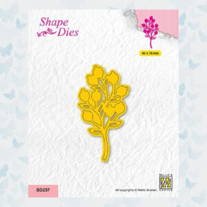 Nellies Choice Shape Die - Branch with Fruits SD257