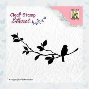 Nellies Choice Clearstempel Birdsong-1 SIL005