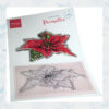 Marianne Design Clear Stamp & Dies set Tinys Flowers - Kerstroos TC0902