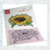 Marianne Design Clear Stamp & Dies set Tinys Flowers - Zonnebloem TC0903