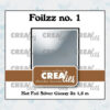 Crealies Foilzz Hot Foil Zilver Glanzend CLFoilzz01 (3x 1,5 mtr)