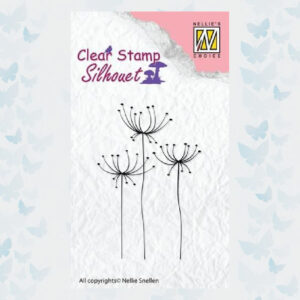 Nellies Choice Silhouette Clear Stamps kruiden-1 SIL031