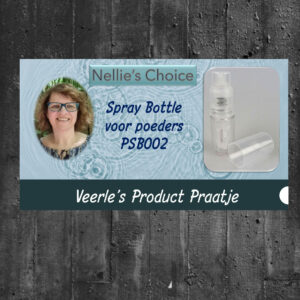 Product Praatje: Poeder Spray Bottle