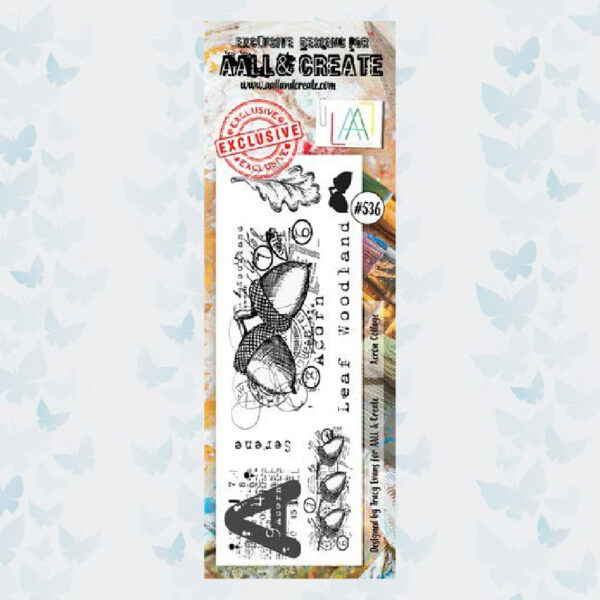 AALL & Create Clear Stempel Acorn Collage AALL-TP-536