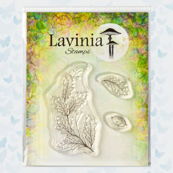 Lavinia Clear Stamp Oak Leaves LAV763