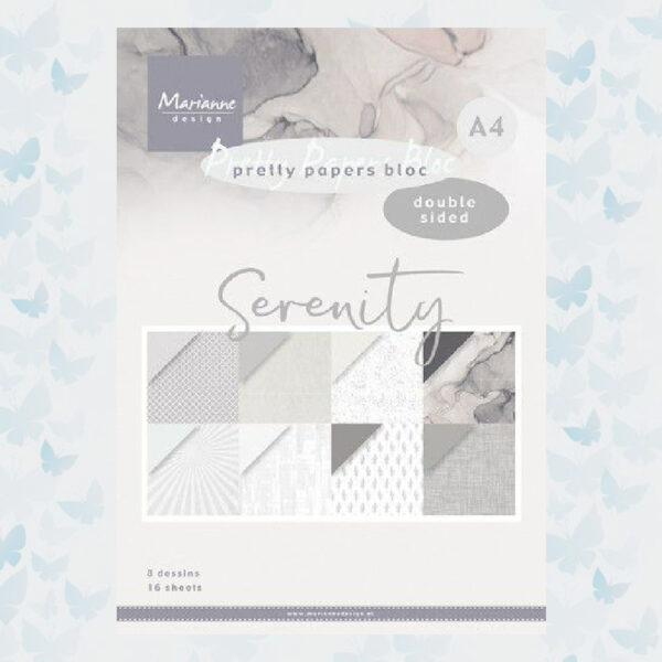 Marianne Design A4 Paper Pad Serenity PK9180