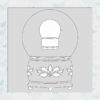 MajeMask Stencil Snow Globe STSN-01