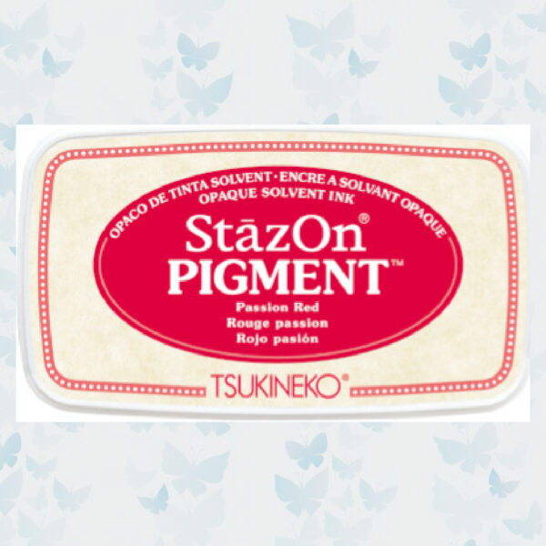 StazOn Pigment Ink Passion Red SZ-PIG-021