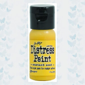 Ranger Distress Paint Flip Cap Bottle - Mustard seed TDF53125