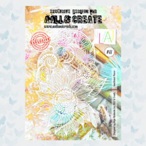 AALL & Create Stencil A4 Sunflower Power AALL-PC-077